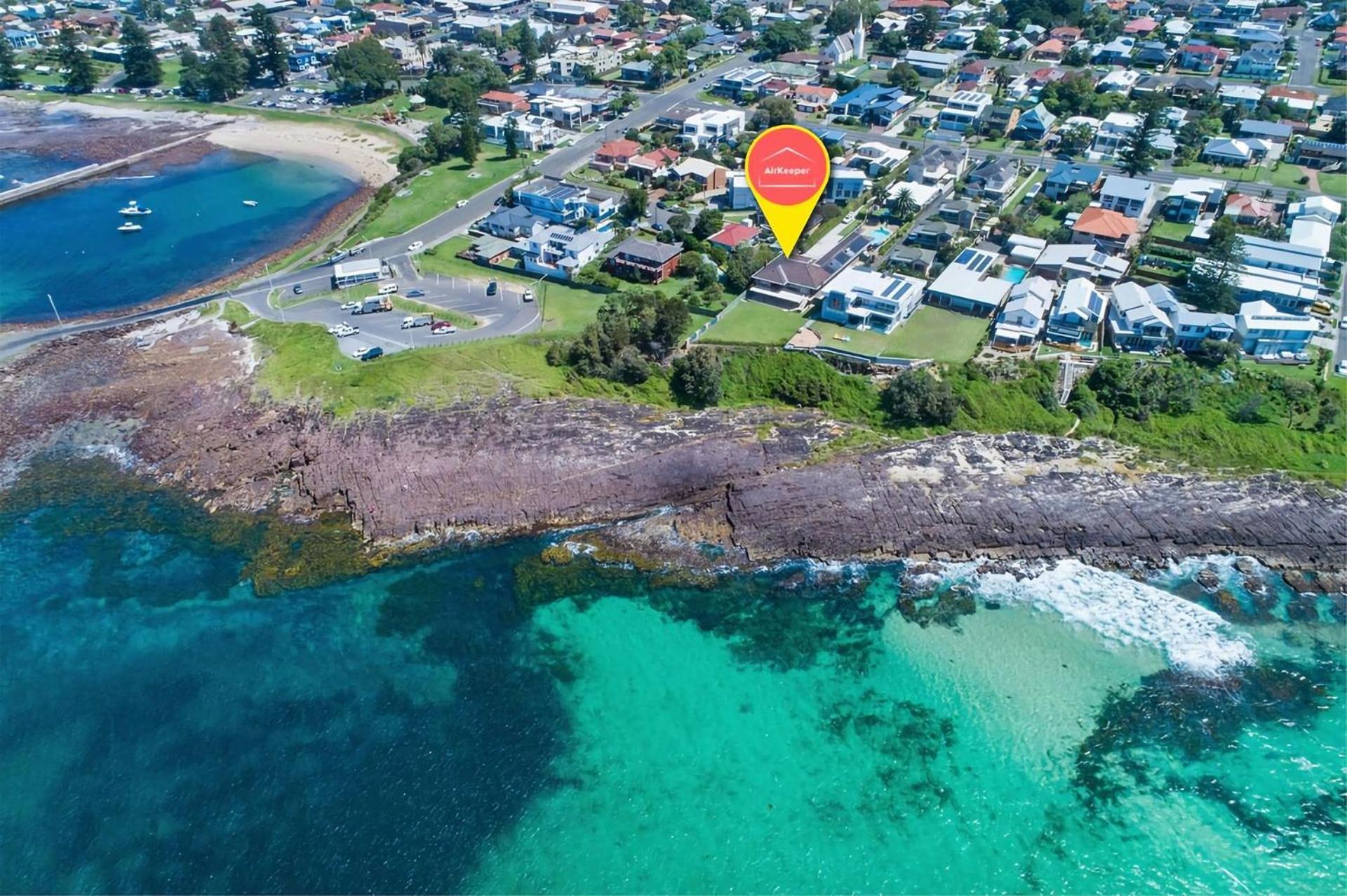 Spectacular Ocean Front Home With Pool Shellharbour Exterior photo